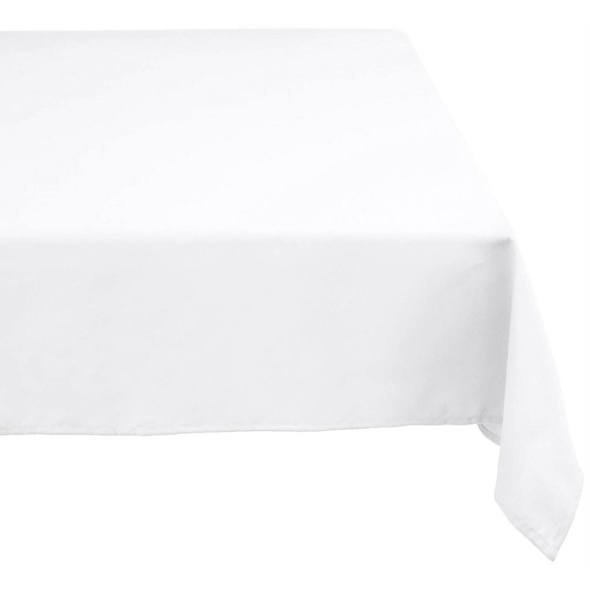 DII® 84" White Polyester Tablecloth